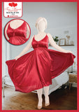 Satin Silk Gown Night Dress For Women Girls 1109